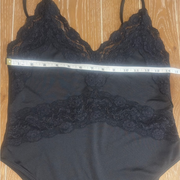 NWOT Zara Black Lace Bodysuit Size OS - Picture 11 of 12